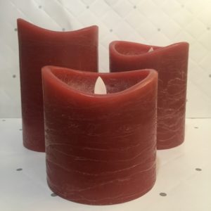 свеча парафиновая на батарейке